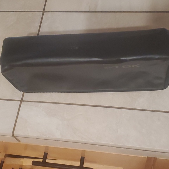 TDK 15 Audio Cassette Tape Storage Holder Carrier with Hand Strap - Picture 4 of 4